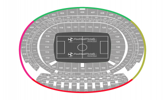 Wanda Metropolitano, Madrid Seating Chart